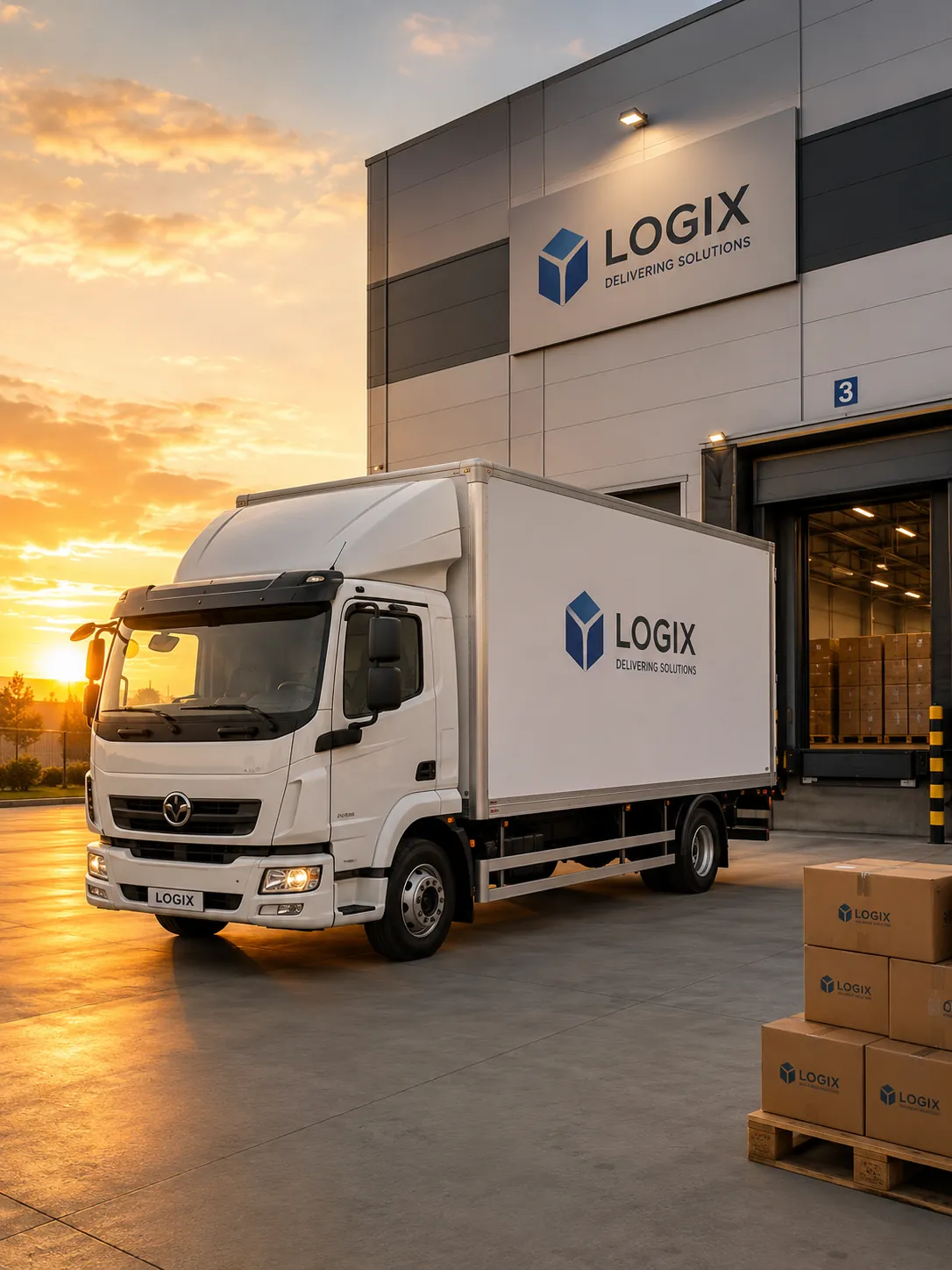 Site web pour le secteur logistique au Maroc