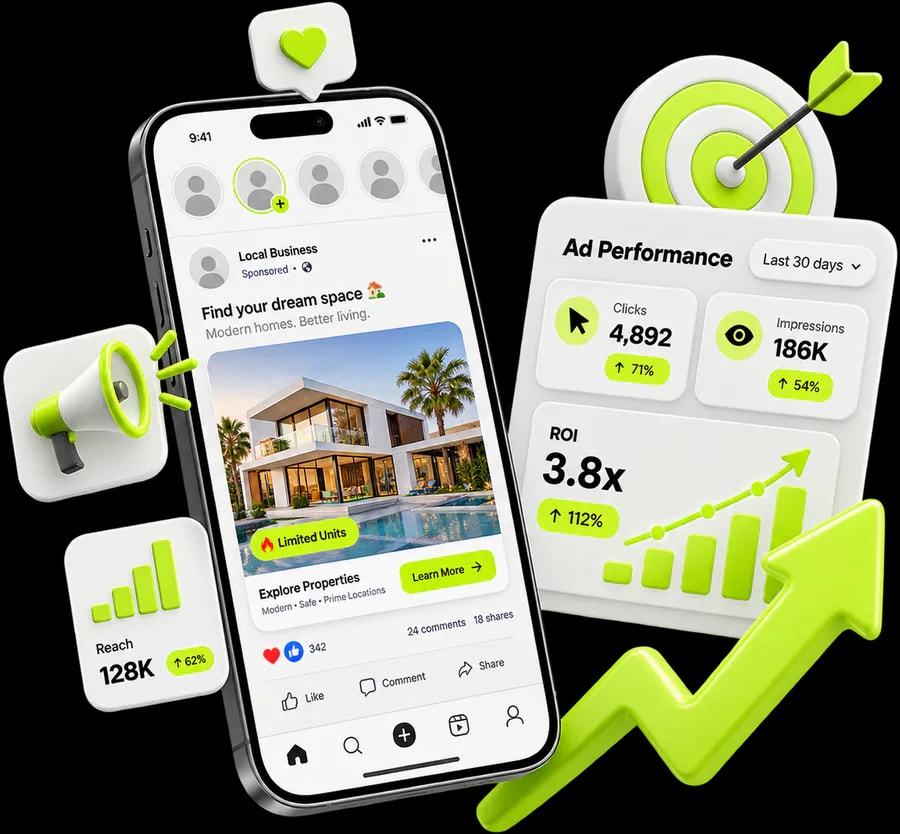 Aperçu — Création & gestion de publicités